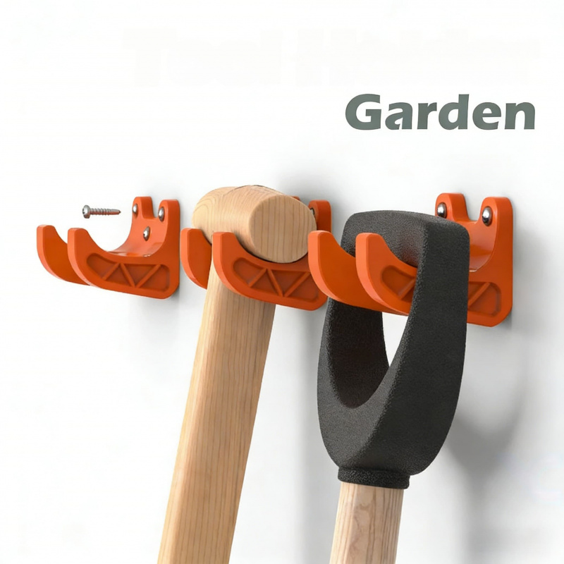 Gardening Tools Organizer - Manual trimming tool storage rack, multifunctional