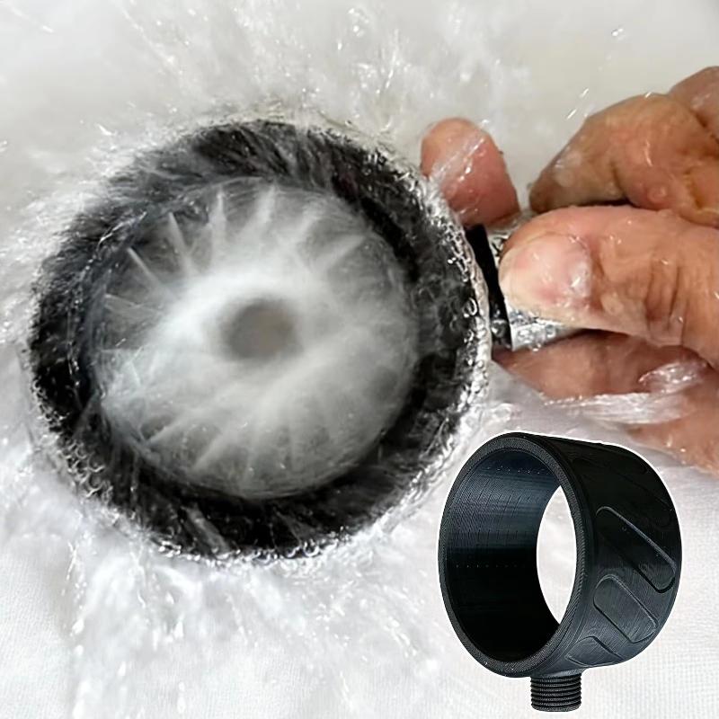Garden Hose Nozzle - 1Pcs Men Shower Nozzle Spiral Design