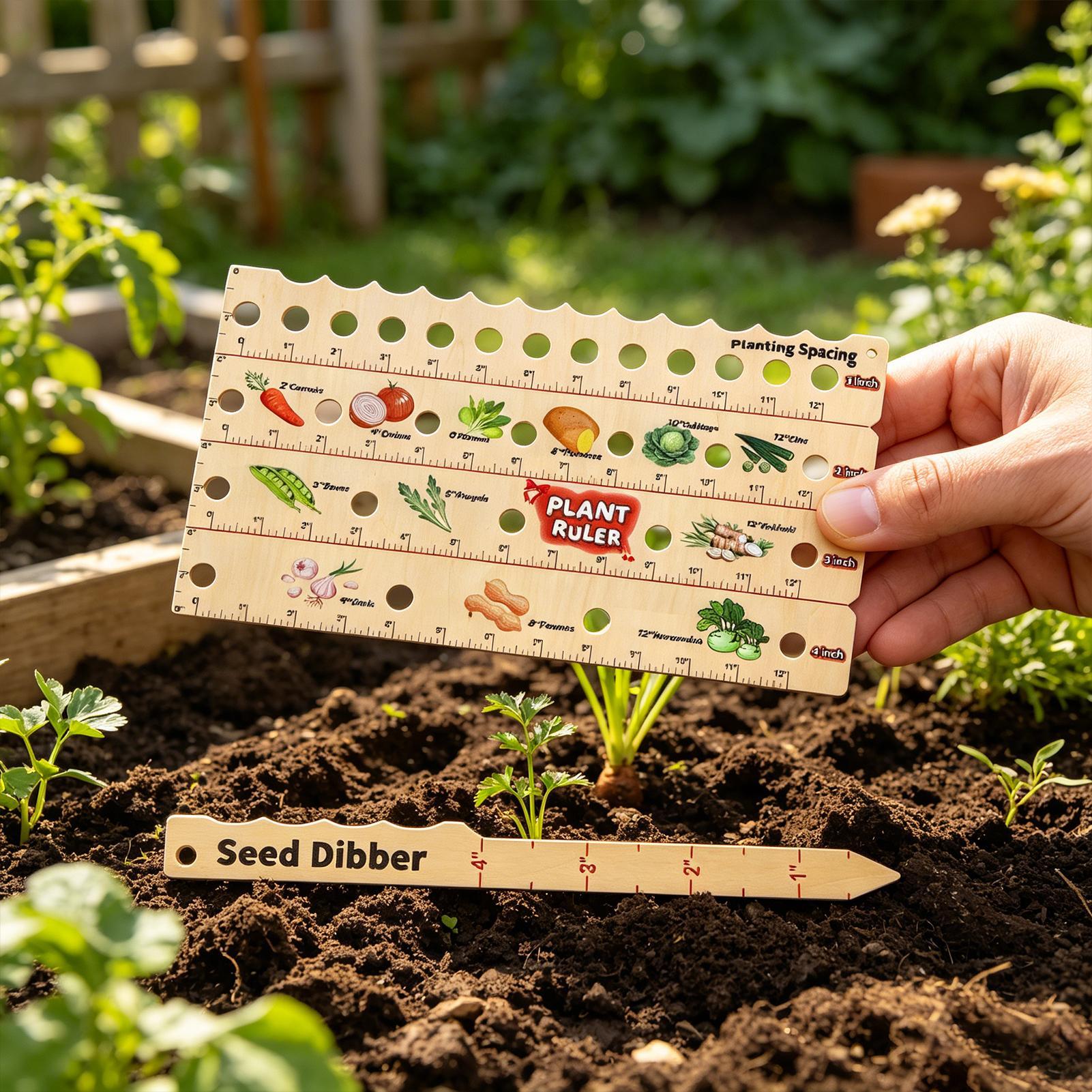 Wooden Plant Spacing Ruler Gar – Gardening Tools For Beginners Bewertung und Preis