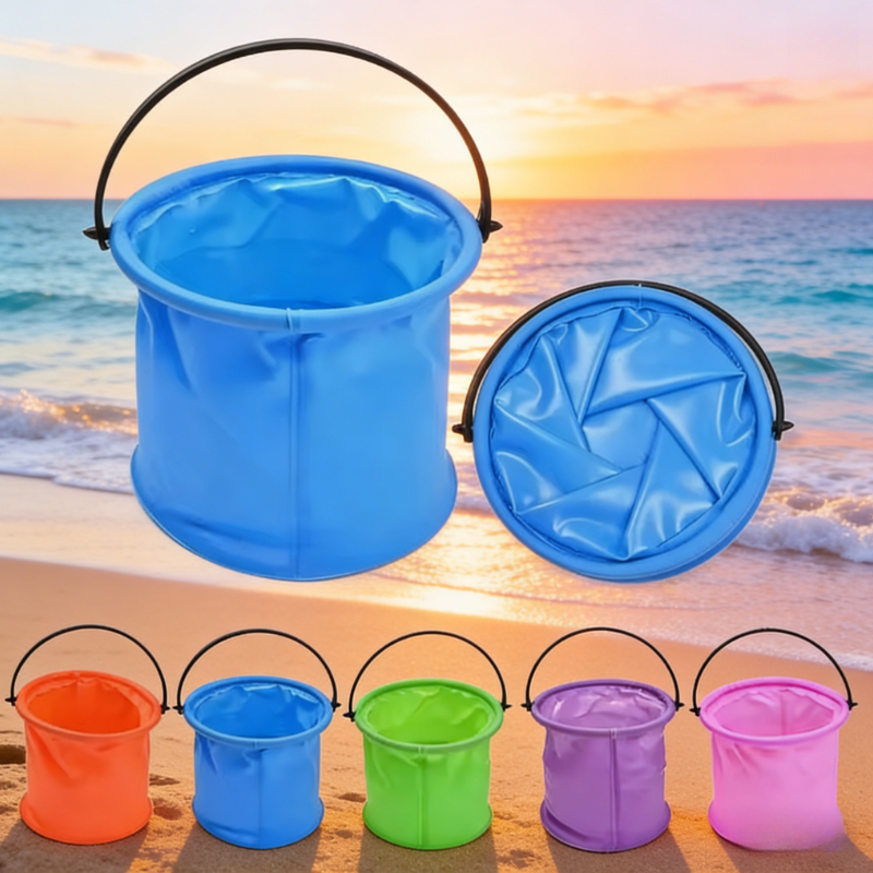 Beach Sand Bucket Toy  Collaps – Gardening Tools For Beginners Bewertung und Preis