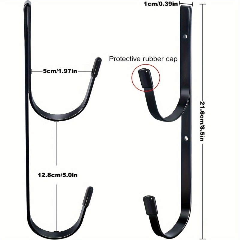 1 Pair Carbon Steel Pool Hook  – Gardening Tools Organizer Bewertung und Preis