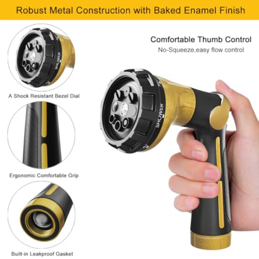 Garden Hose Nozzle with Thumb  – Garden Hose Nozzle Bewertung und Preis
