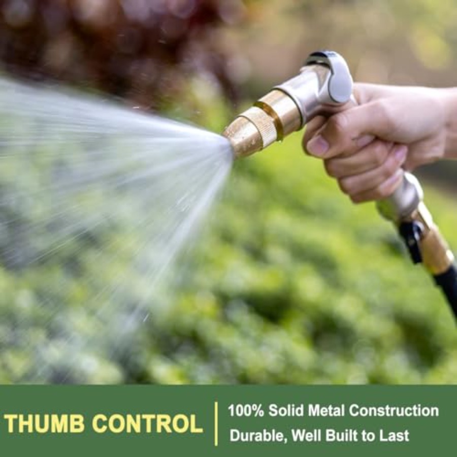 Metal Water Hose Nozzle Spraye – Garden Hose Nozzle Bewertung und Preis