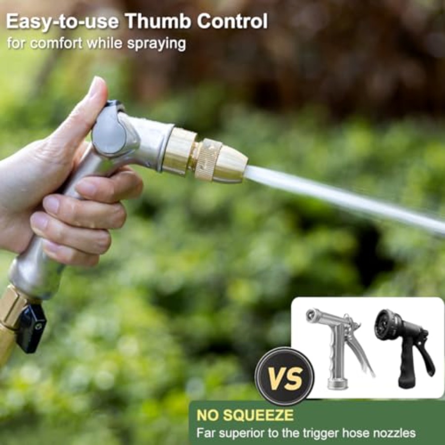Metal Water Hose Nozzle Spraye – Garden Hose Nozzle Bewertung und Preis