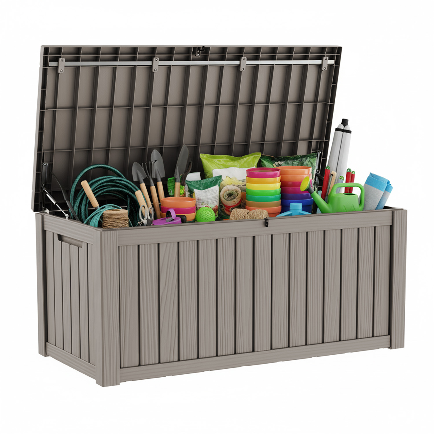 120 Gallon Outdoor Deck Box, L – Gardening Tools Organizer Bewertung und Preis