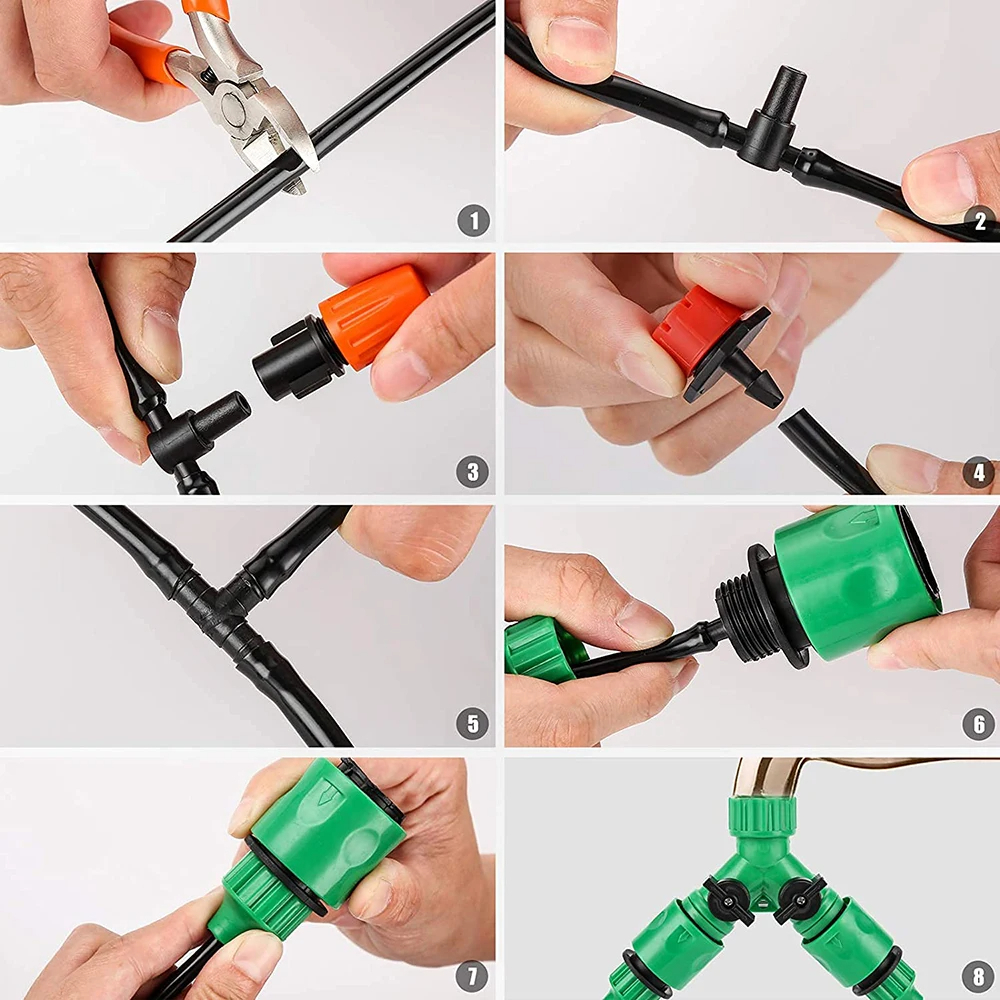 50M Micro Drip Irrigation Syst – Gardening Tools For Beginners Bewertung und Preis