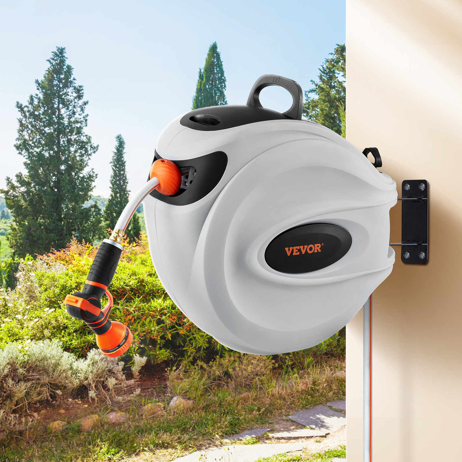Retractable Hose Reel Water Ho – Garden Hose Nozzle Bewertung und Preis
