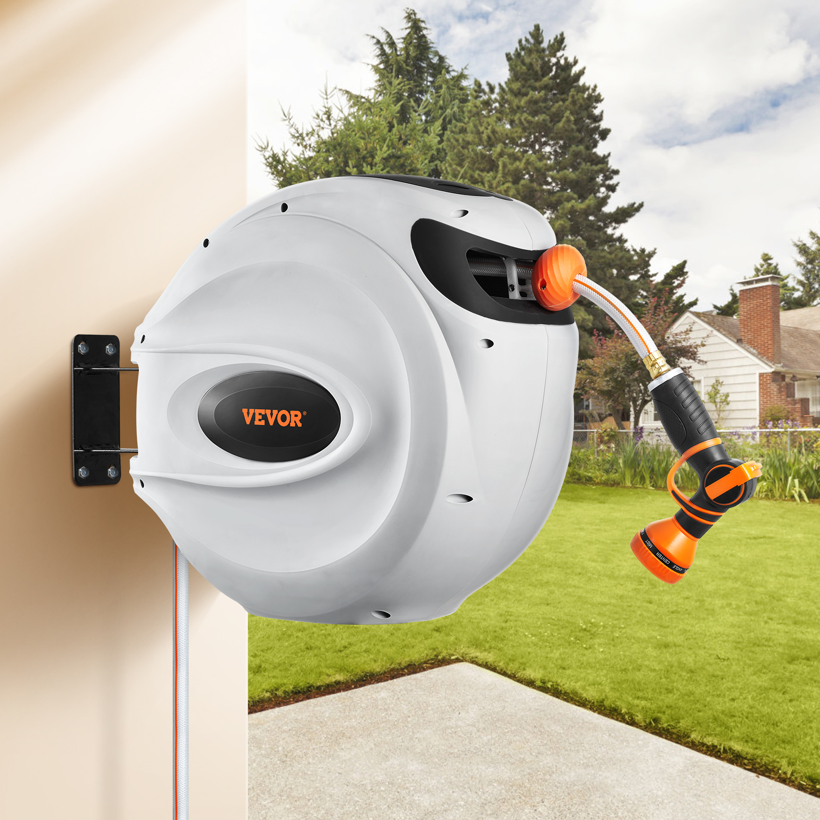 Retractable Hose Reel Water Ho – Garden Hose Nozzle Bewertung und Preis